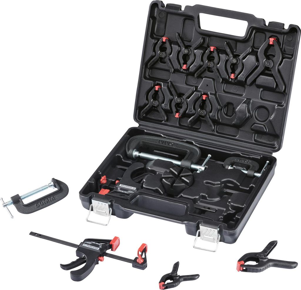 PARKSIDE® Schnellspannzwingensatz, 16-teilig