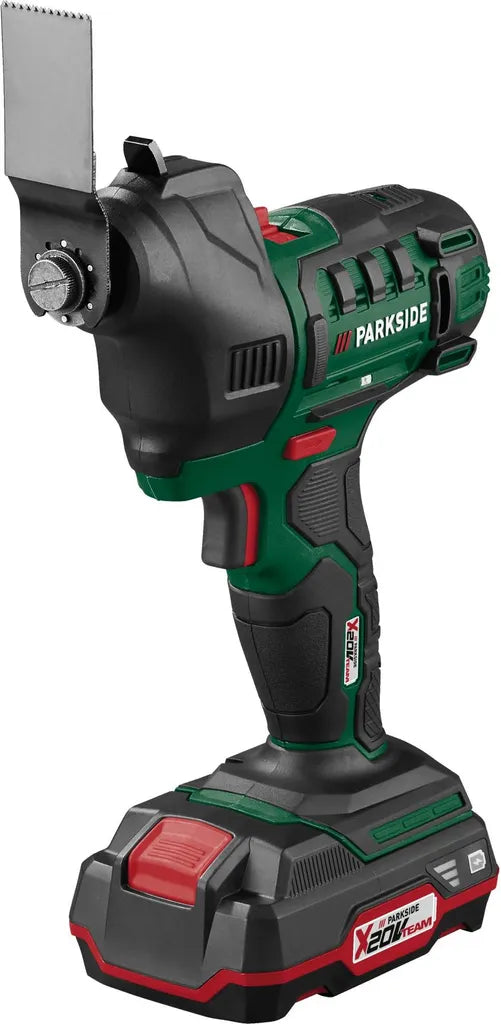 Parkside Kombigerät Akku 3in1 Starterset 20V PKGA 20-Li C2 – Ansicht 2