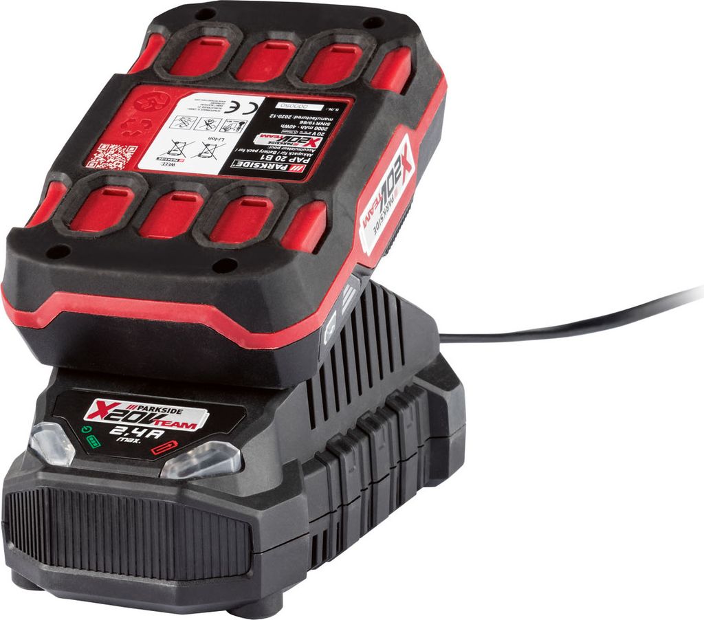 PARKSIDE® Akku und Ladegerät 20 V PAP 20 B1/PLG 20 C1 Serie Ersatzakku